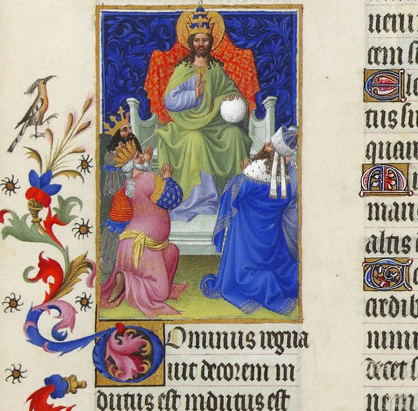 Dieu règne sur toute la terre, Très Riches Heures du duc de Berry