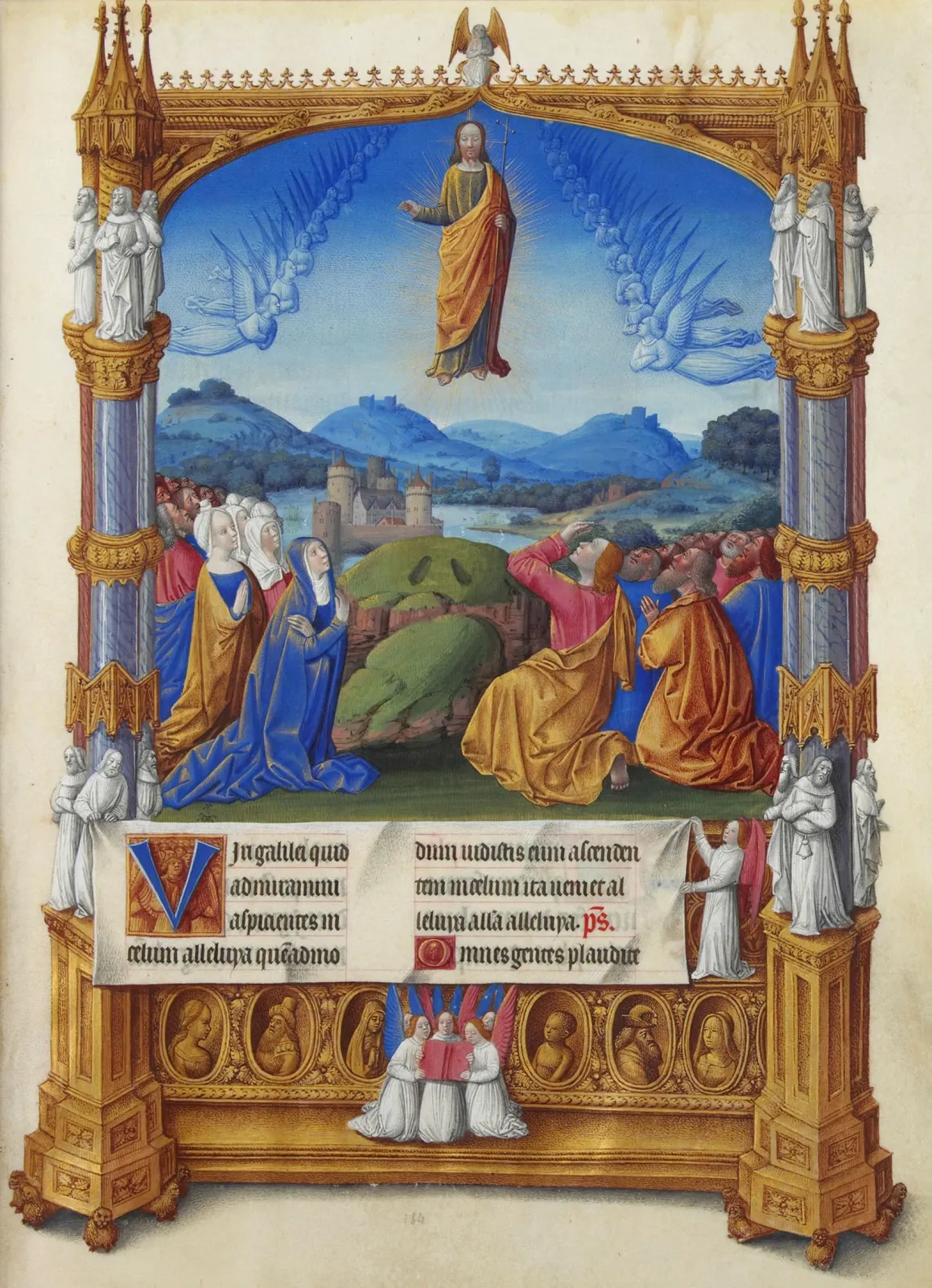 L'Ascension, Très Riches Heures du duc de Berry