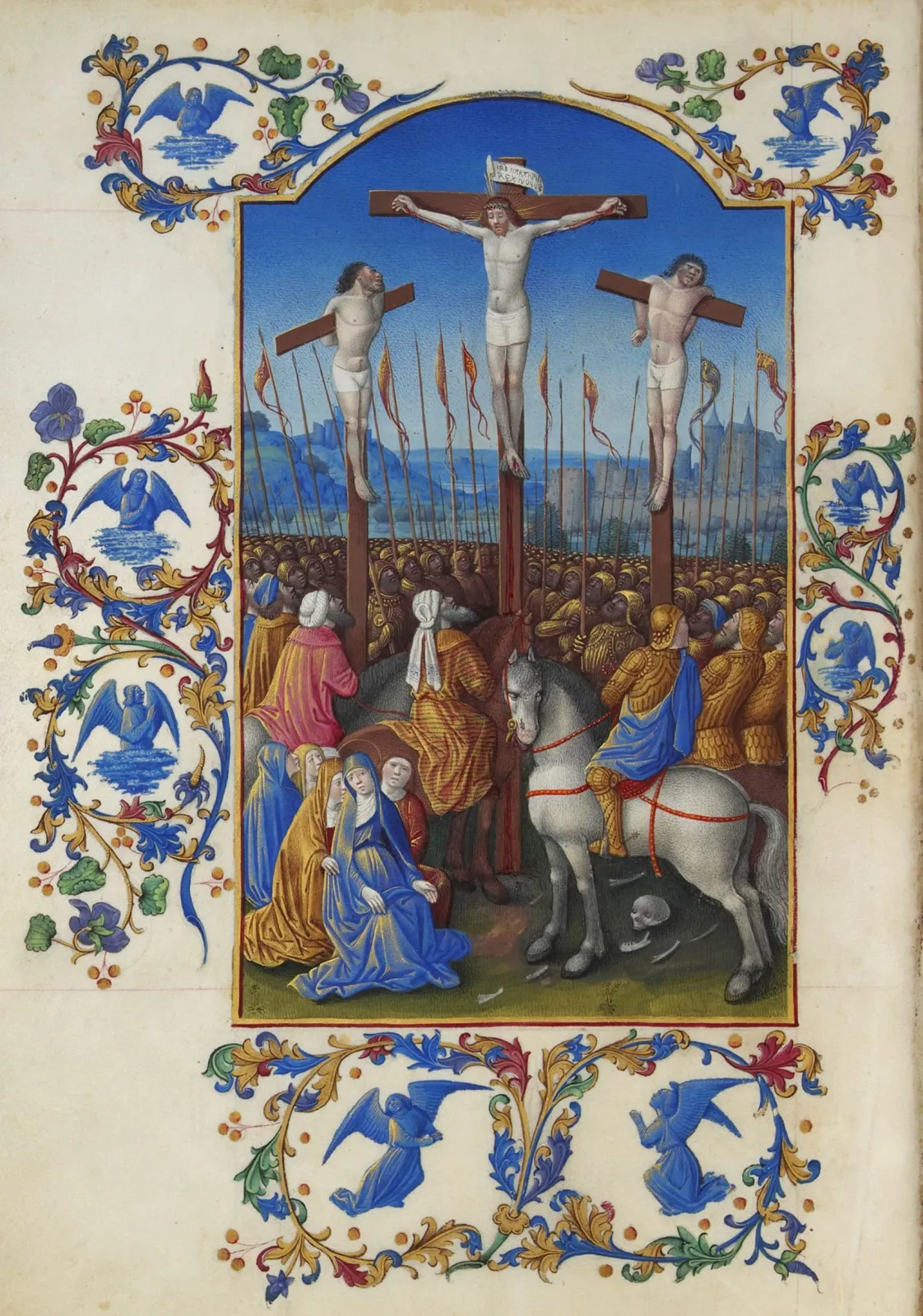 La Crucifixion, Très Riches Heures du duc de Berry