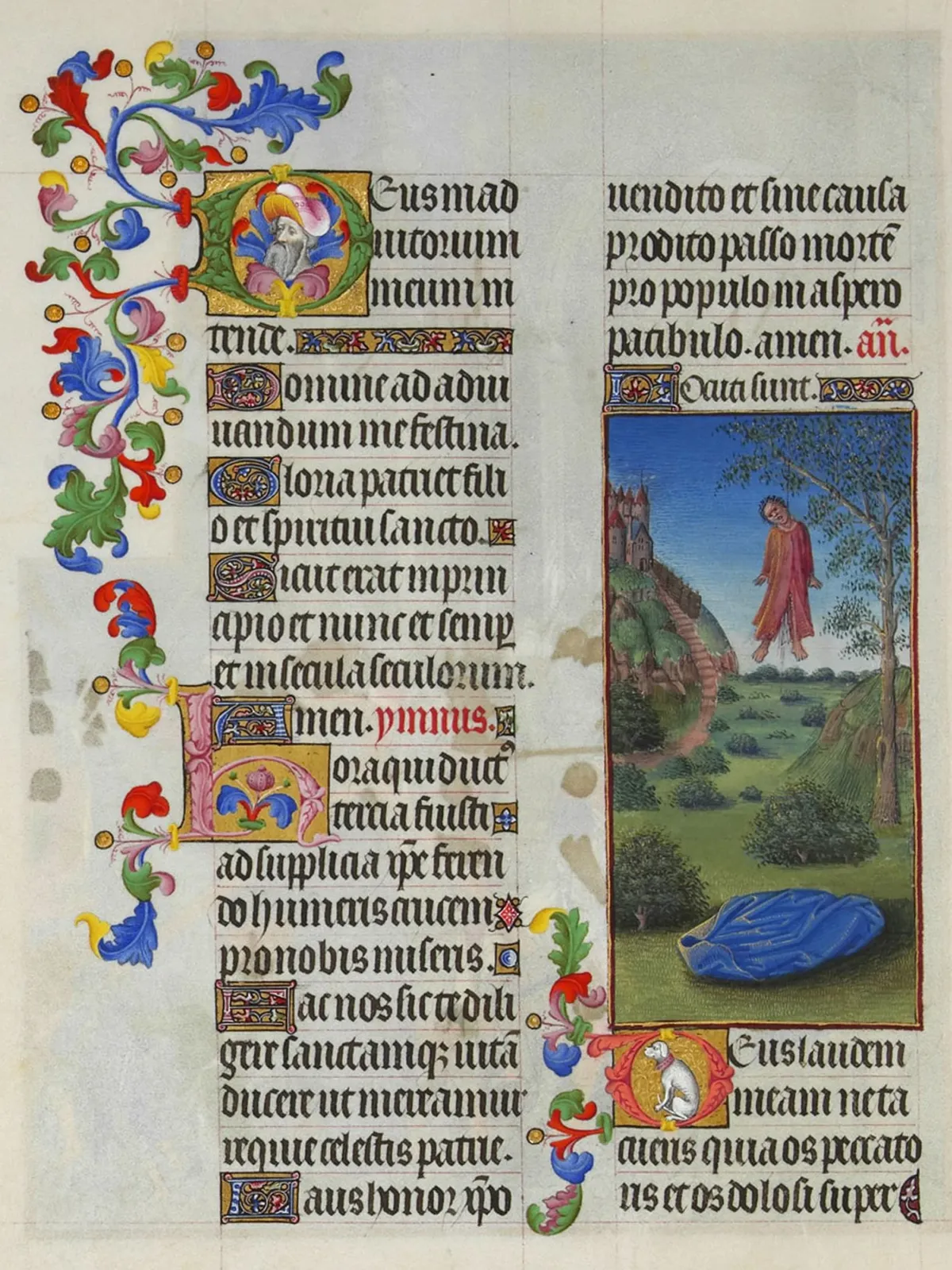 La Pendaison de Judas, Très Riches Heures du duc de Berry