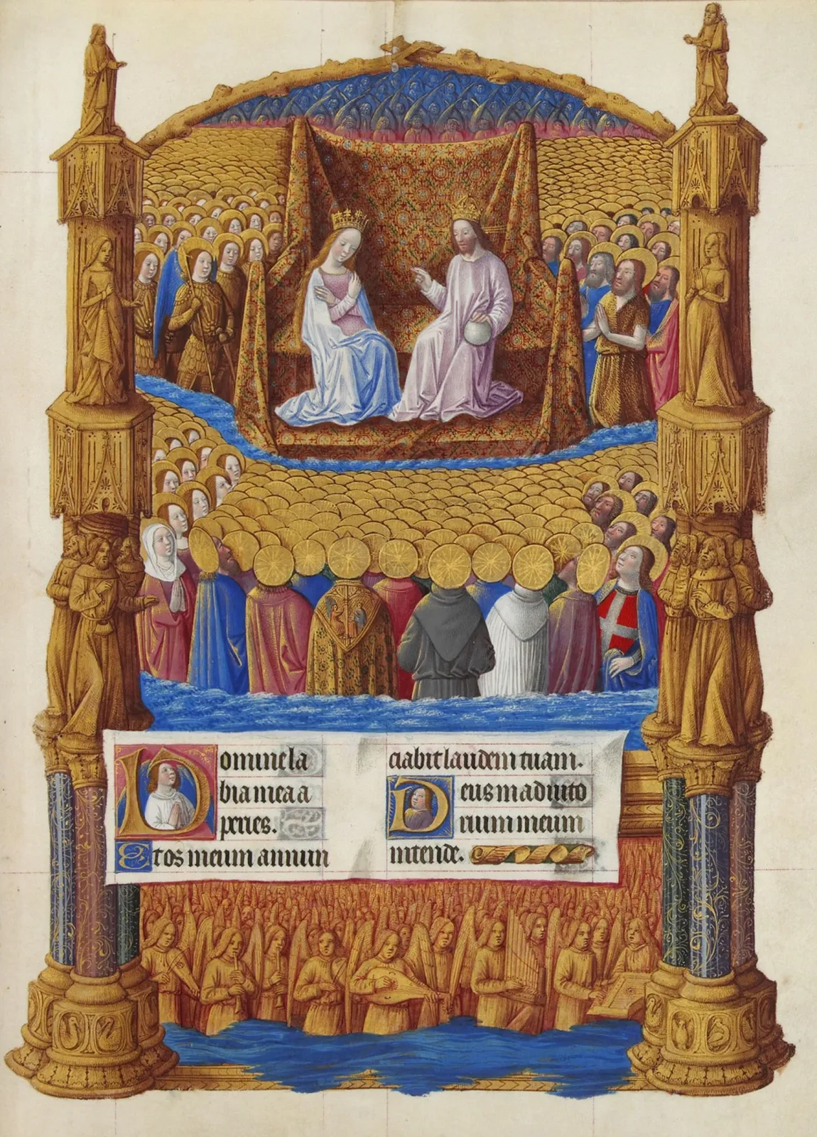 Le Paradis, Très Riches Heures du duc de Berry