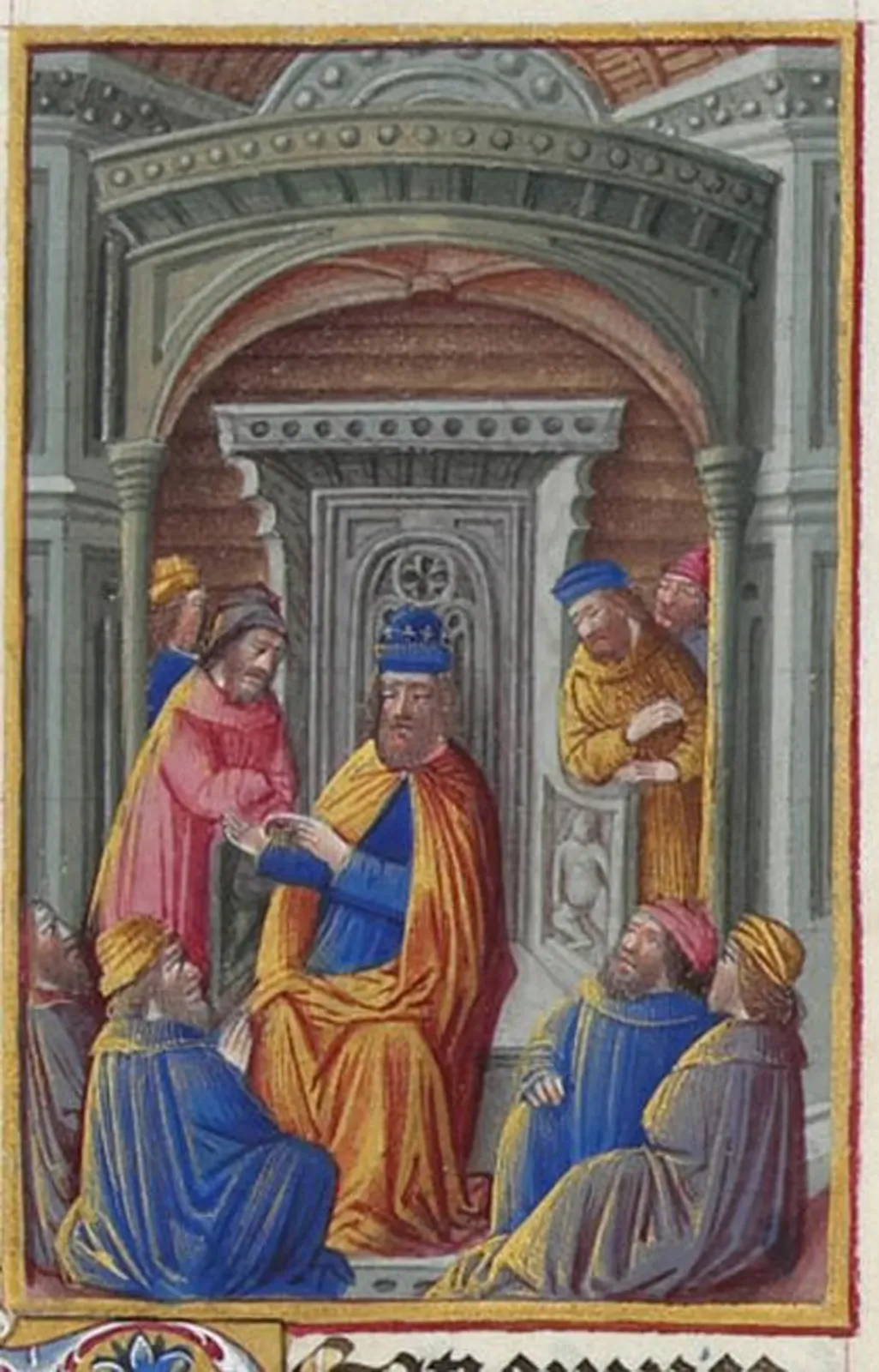 Psaume CXXVII, Très Riches Heures du Duc de Berry