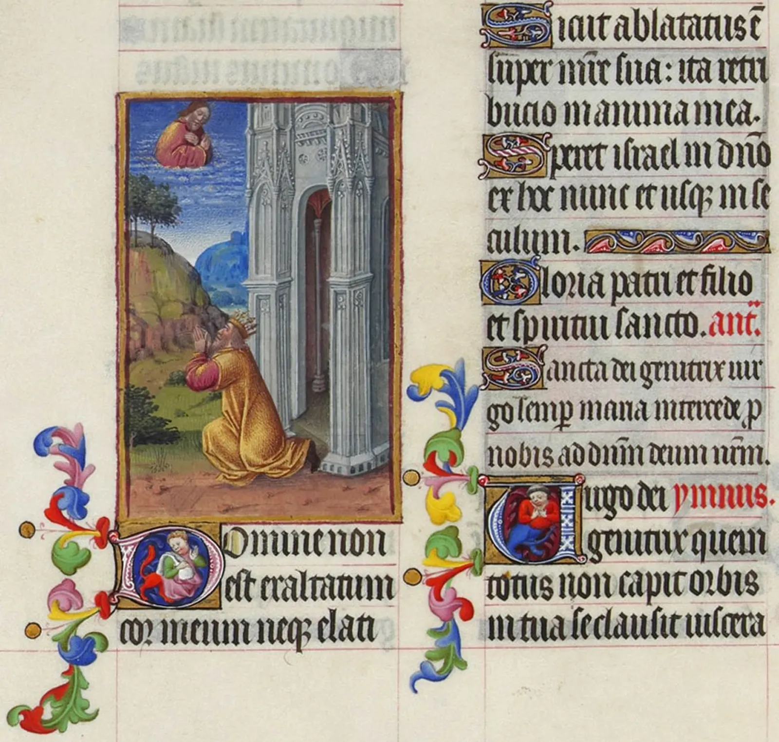 Psaume CXXX, Très Riches Heures du duc de Berry