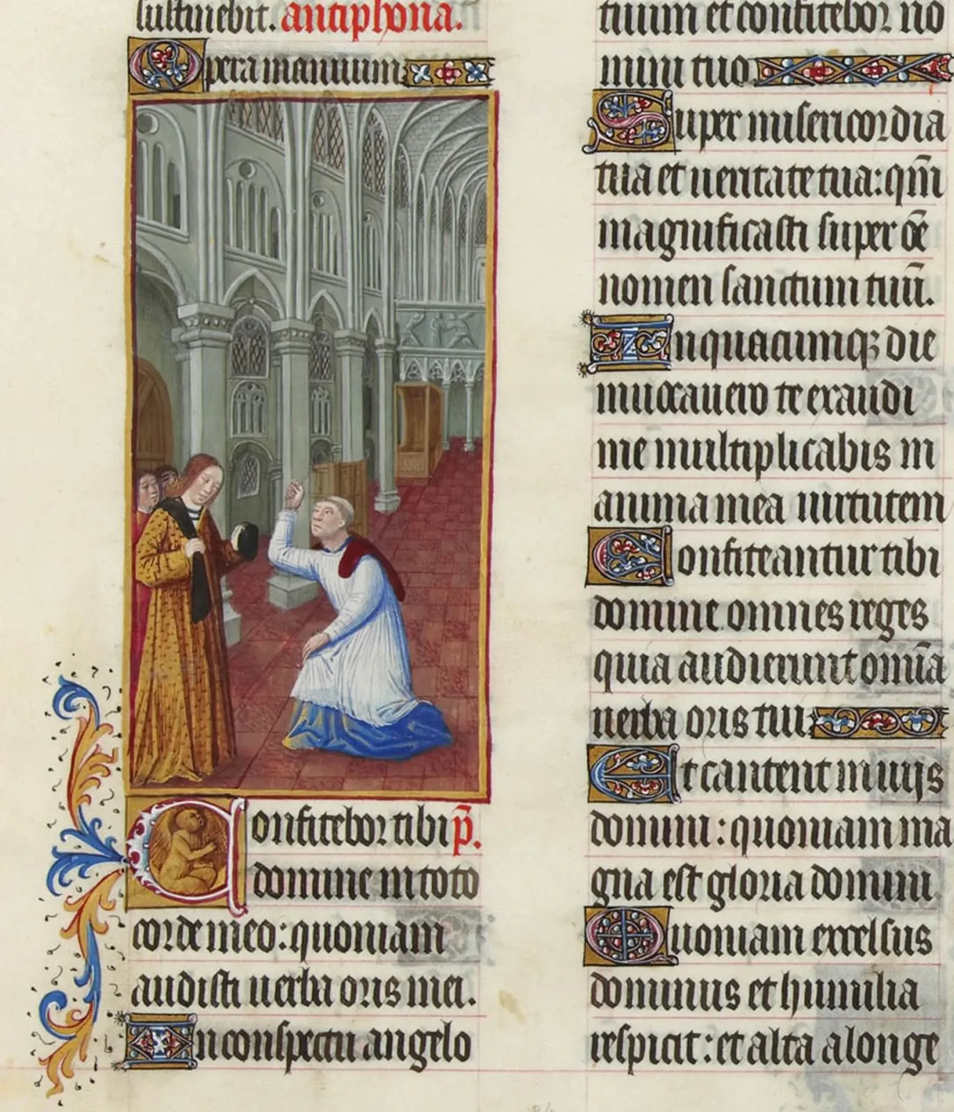 Psaume CXXXVII, Très Riches Heures du duc de Berry