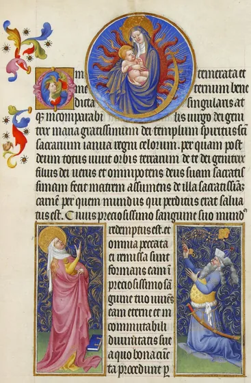 La Vierge, la Sibylle et l'empereur Auguste
