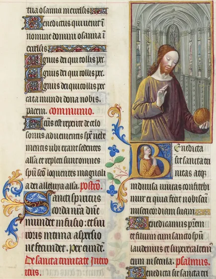 Le Christ bénissant le monde