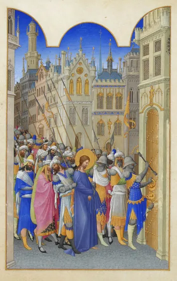 Le Christ conduit au prétoire