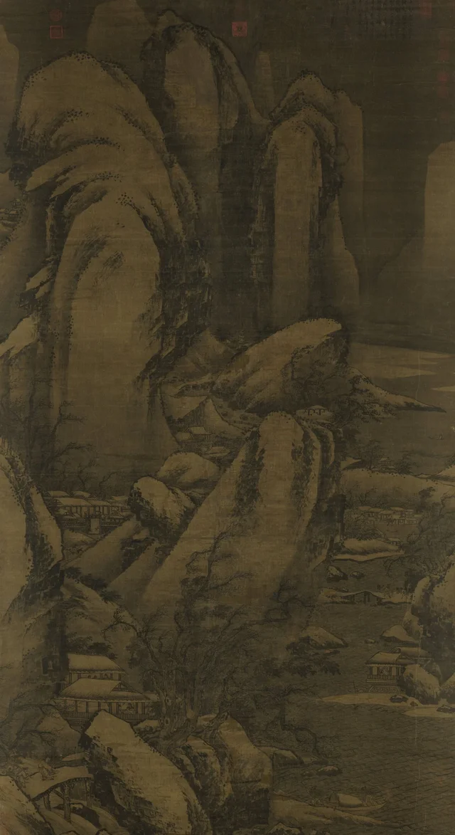 Paisagem de neve, Li Tang