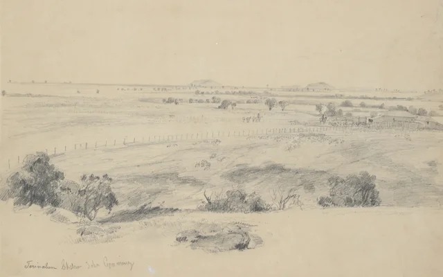 La granja de Terrinallum, John Cumming, Louis Buvelot