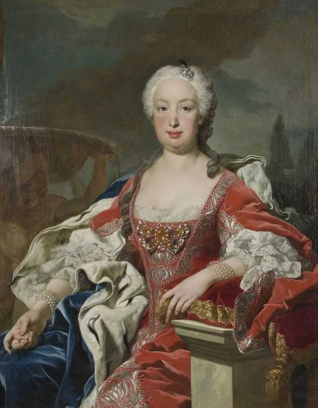 Bárbara de Braganza, reina de España, Louis-Michel van Loo