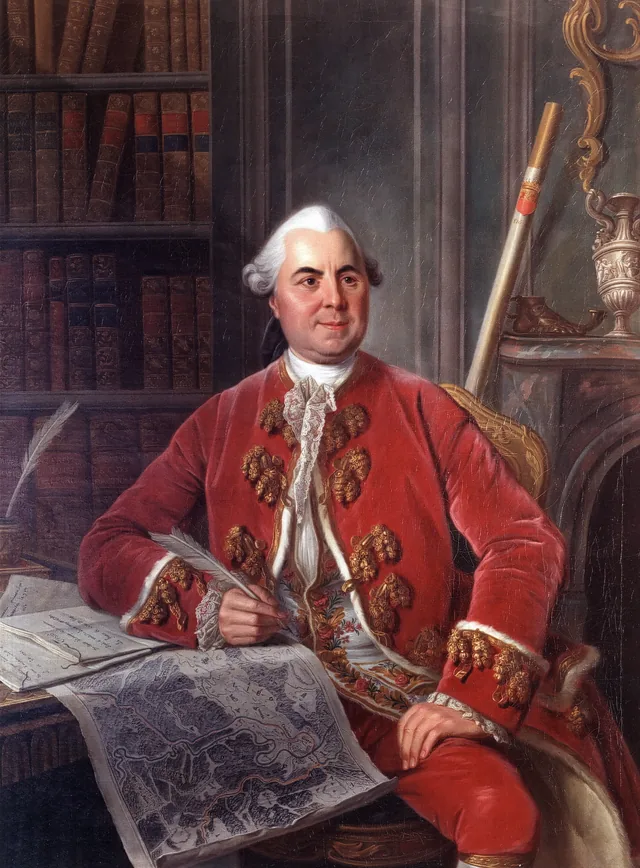 Portrait of Jacques de Heusy, Louis-Michel van Loo