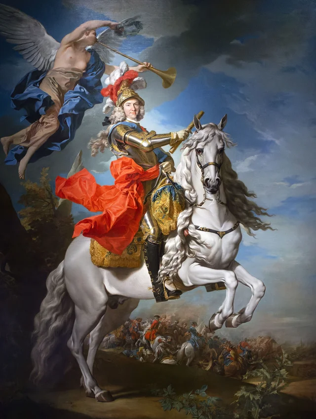 Portrait équestre de Philippe V, Louis-Michel van Loo