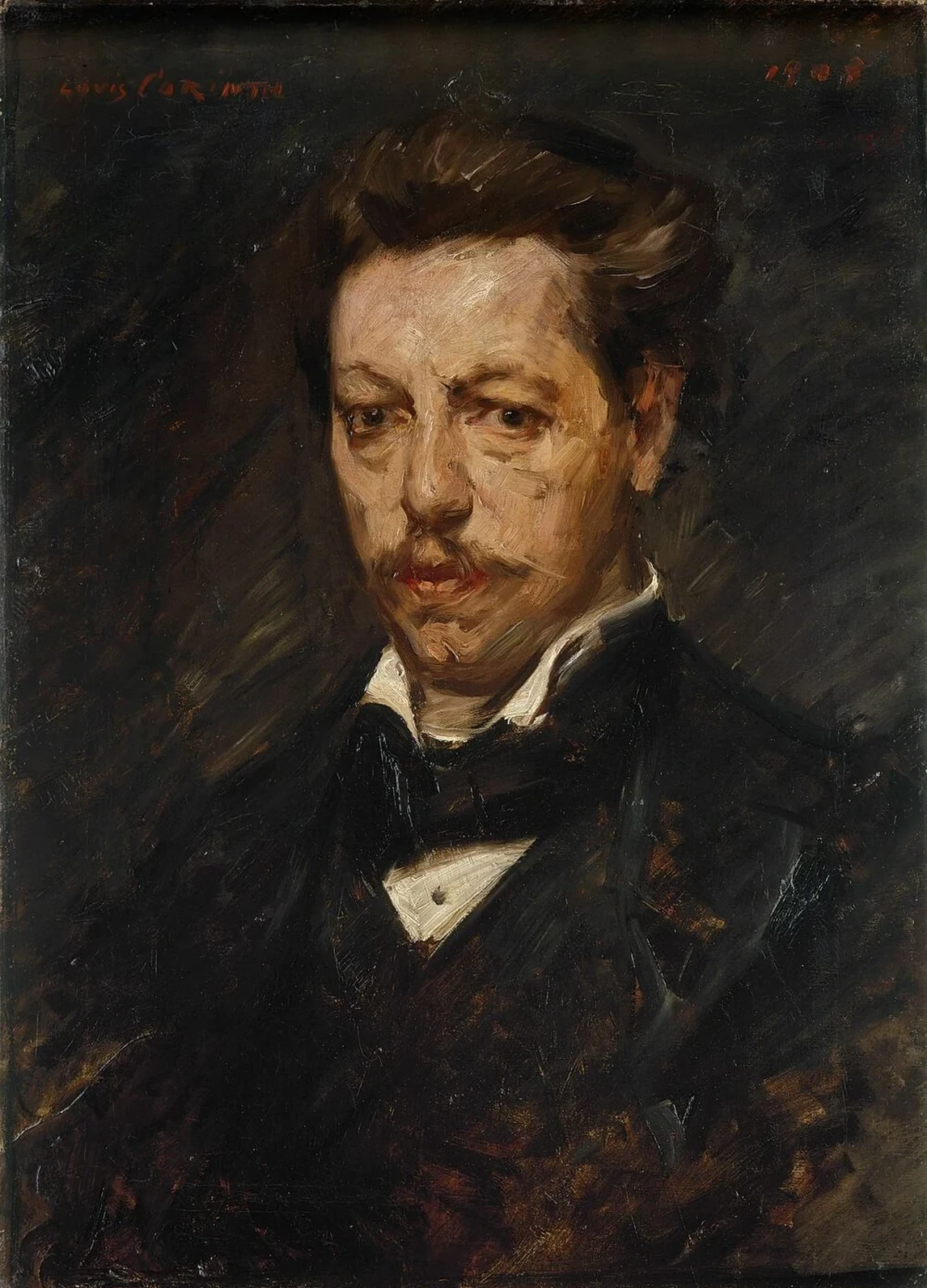 Portrait of the Pianist Conrad Ansorge, Lovis Corinth