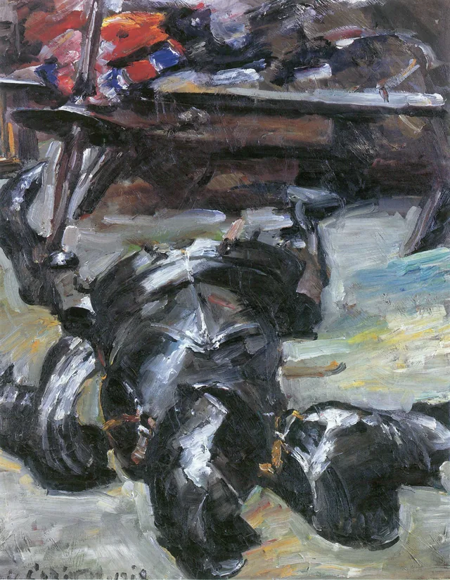 Pieces of Armor in the Studio, Lovis Corinth