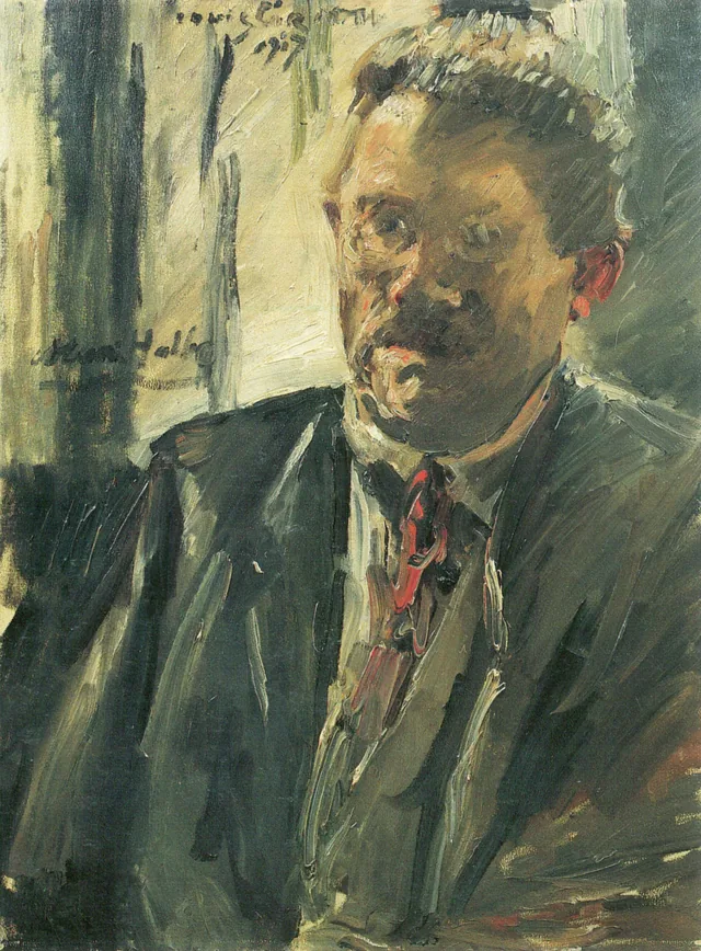 Portrait of Max Halbe, Lovis Corinth
