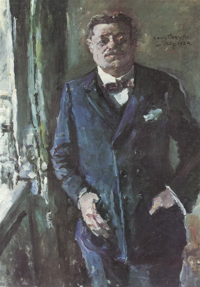 Portrait of Reich President Friedrich Ebert, Lovis Corinth