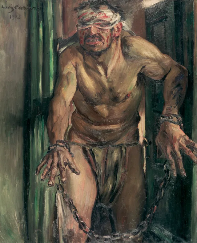 The Blinded Samson, Lovis Corinth