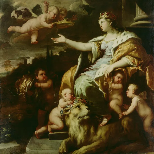 Allegory of Magnanimity, Luca Giordano