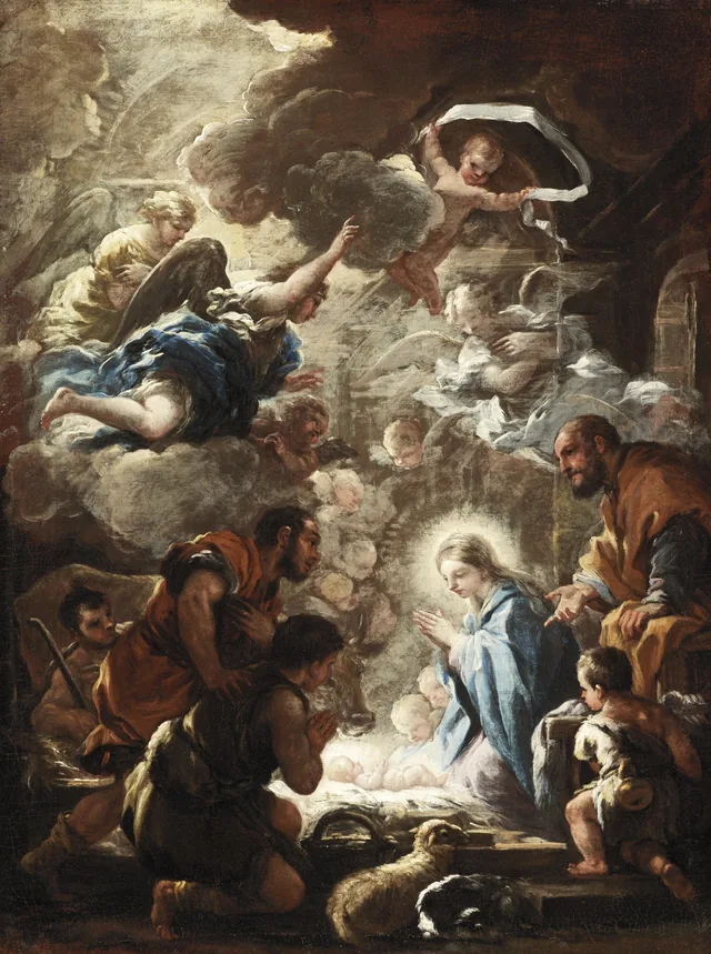 Adoration of the Shepherds, Luca Giordano
