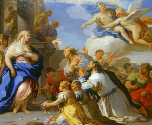 Psyché honorée par le peuple