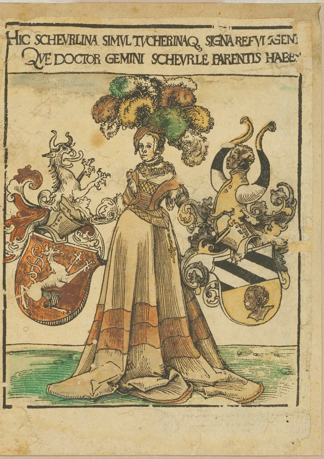 Book-Plate of Scheurl and Tucher