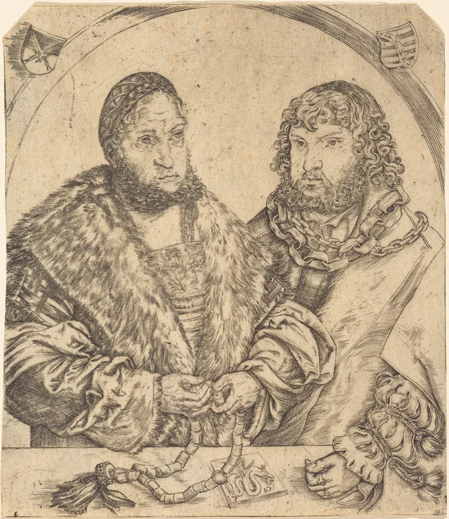 Federico el Sabio y Juan el Constante de Sajonia, Lucas Cranach el Viejo
