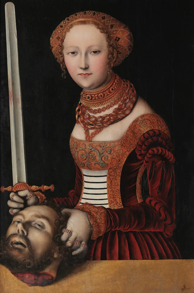 Judit con la cabeza de Holofernes, Lucas Cranach el Viejo