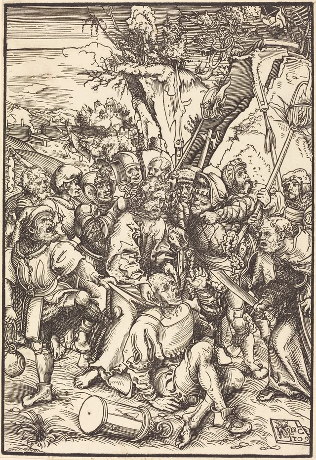 Christ Taken Captive, Lucas Cranach l'Ancien