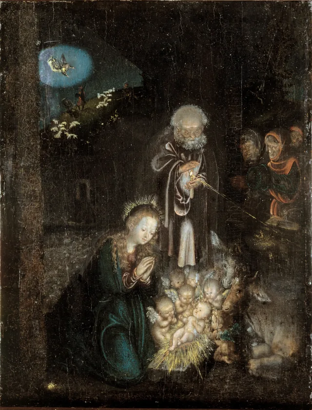 La Natividad, Lucas Cranach el Viejo