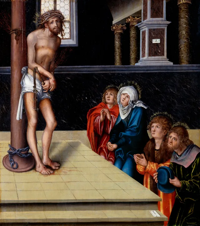 Cristo varón de dolores, Lucas Cranach el Viejo
