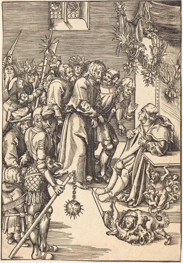 Le Christ devant Caïphe