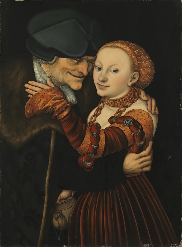 Le Couple mal assorti, Lucas Cranach l'Ancien
