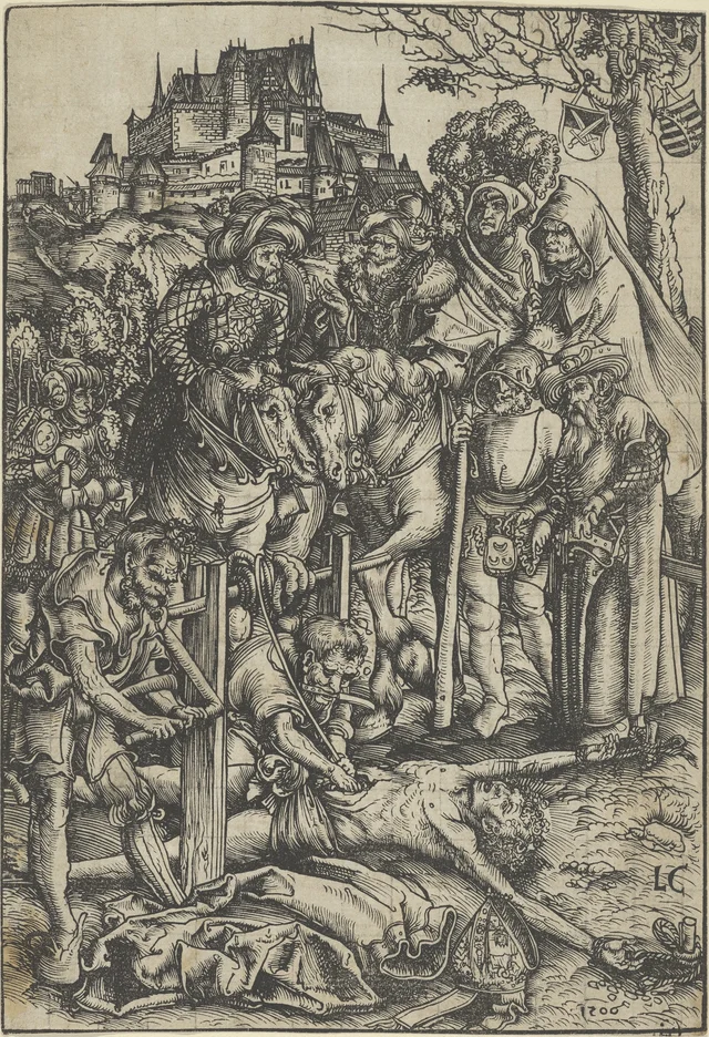 The Martyrdom of Saint Erasmus, Lucas Cranach l'Ancien