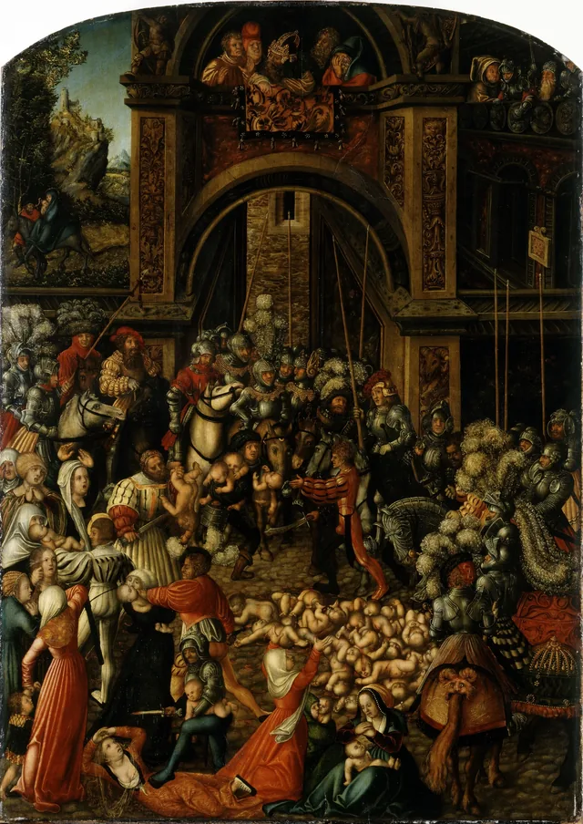 La matanza de los inocentes, Lucas Cranach el Viejo