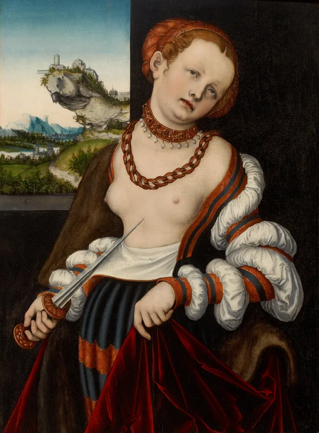 El suicidio de Lucrecia, Lucas Cranach el Viejo