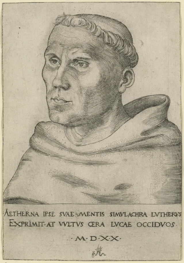 Luther en frère augustin