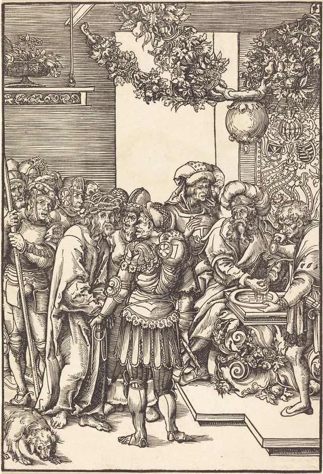 Pilate Washing His Hands