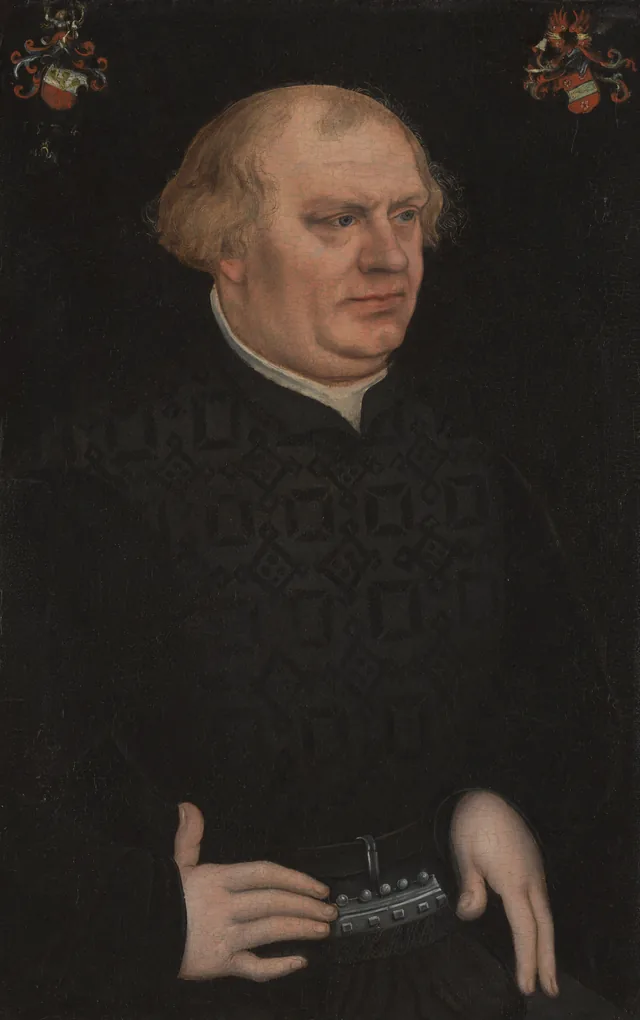 Portrait d'un homme, probablement Johann Feige