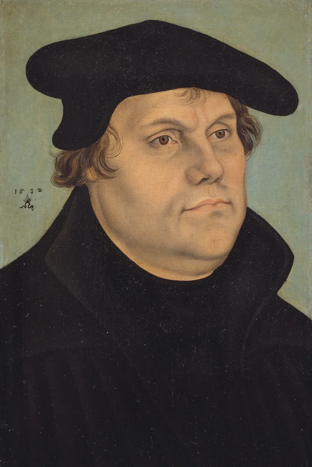 Retrato de Martín Lutero, Lucas Cranach el Viejo