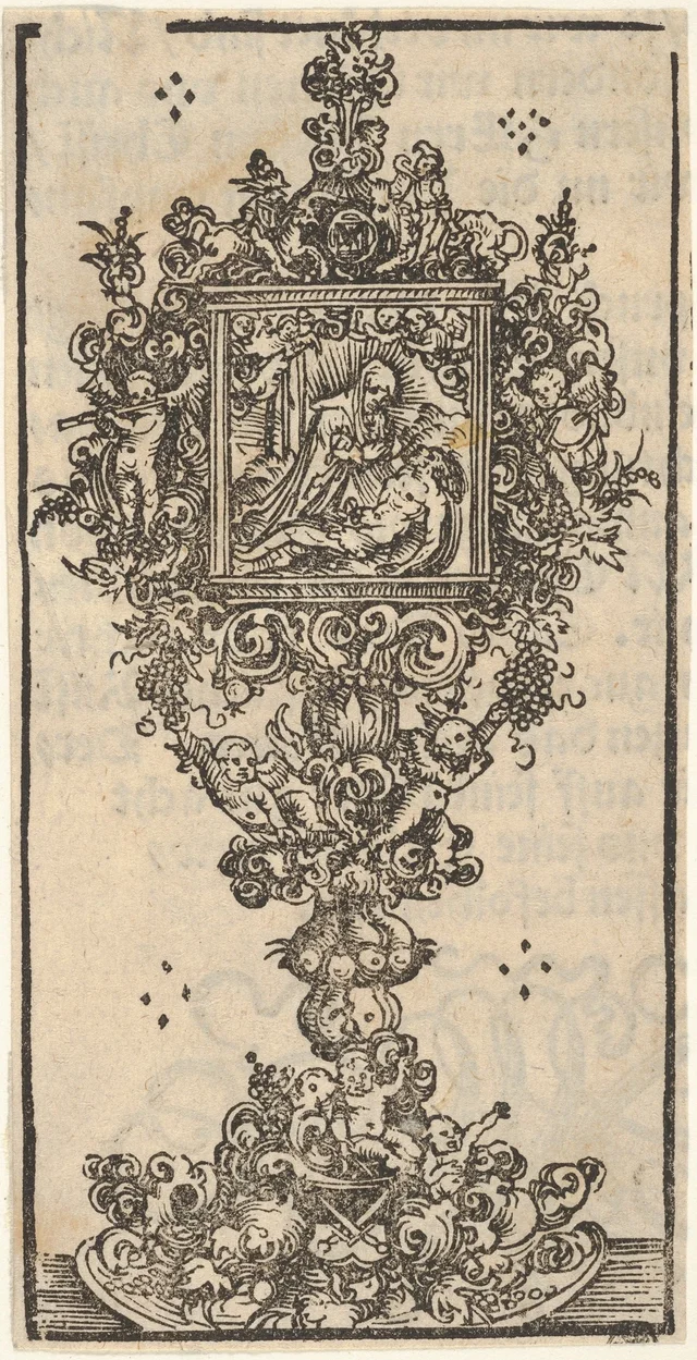Reliquary with a Pietà, from the Wittenberg Reliquaries