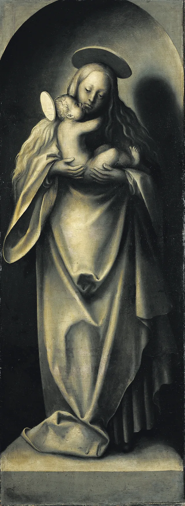 Retable de Torgau : la Vierge à l'Enfant