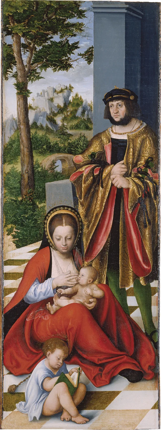 Retable de Torgau : Marie Cléophas et Alphée