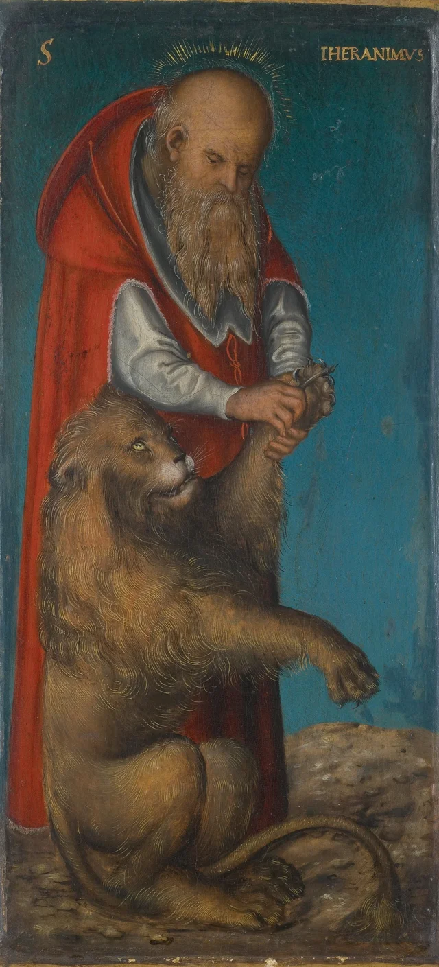 San Jerónimo, Lucas Cranach el Viejo