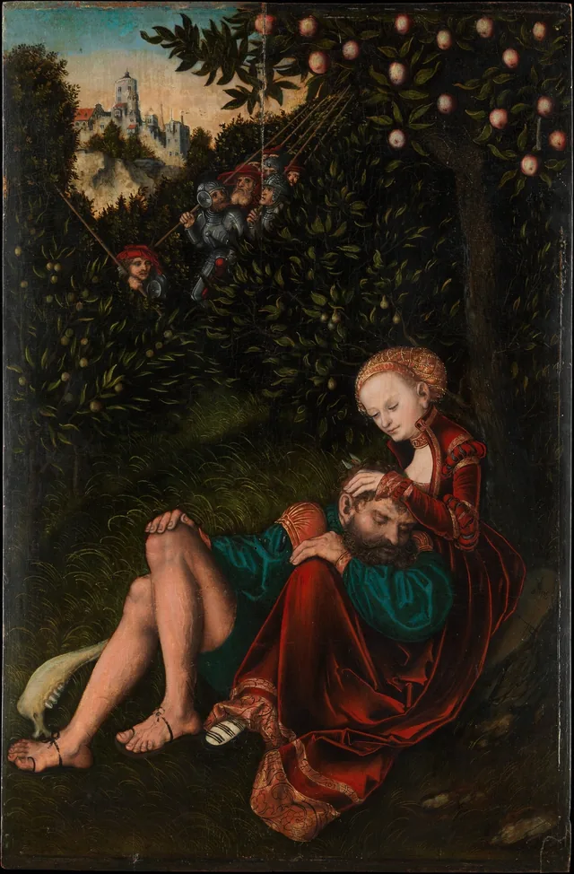 Sansón y Dalila, Lucas Cranach el Viejo