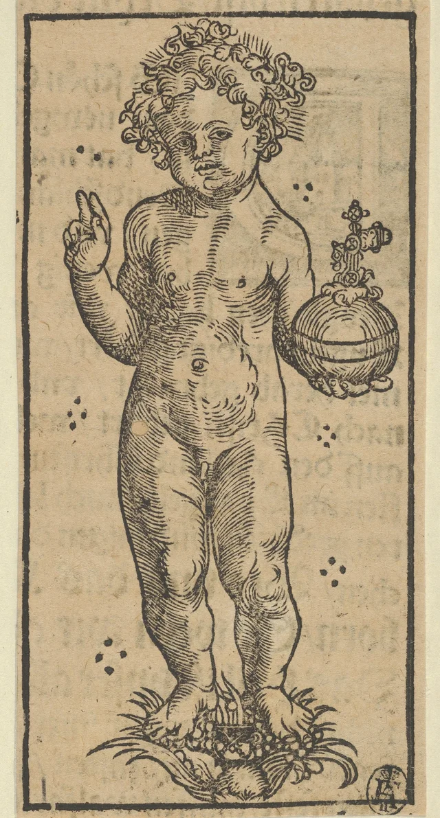 Silver Statuette of the Christ Child, from the Wittenberg Reliquaries