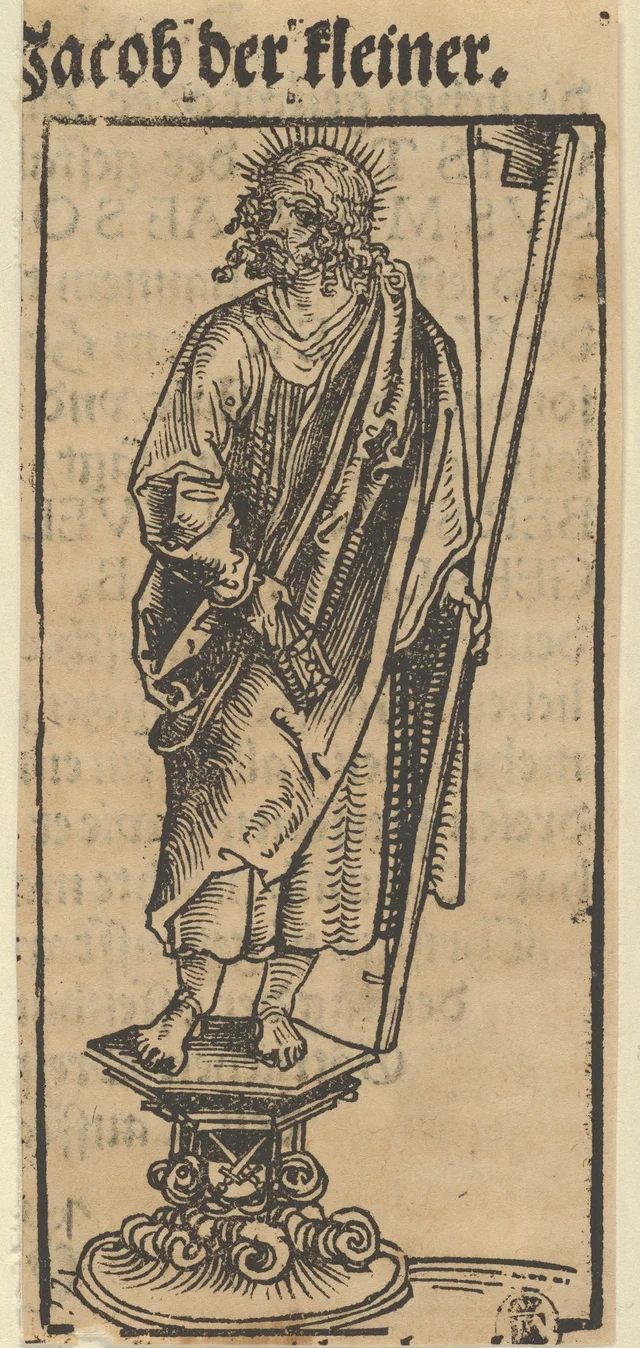 Silver Statuette of Saint James the Less, from the Wittenberg Reliquaries