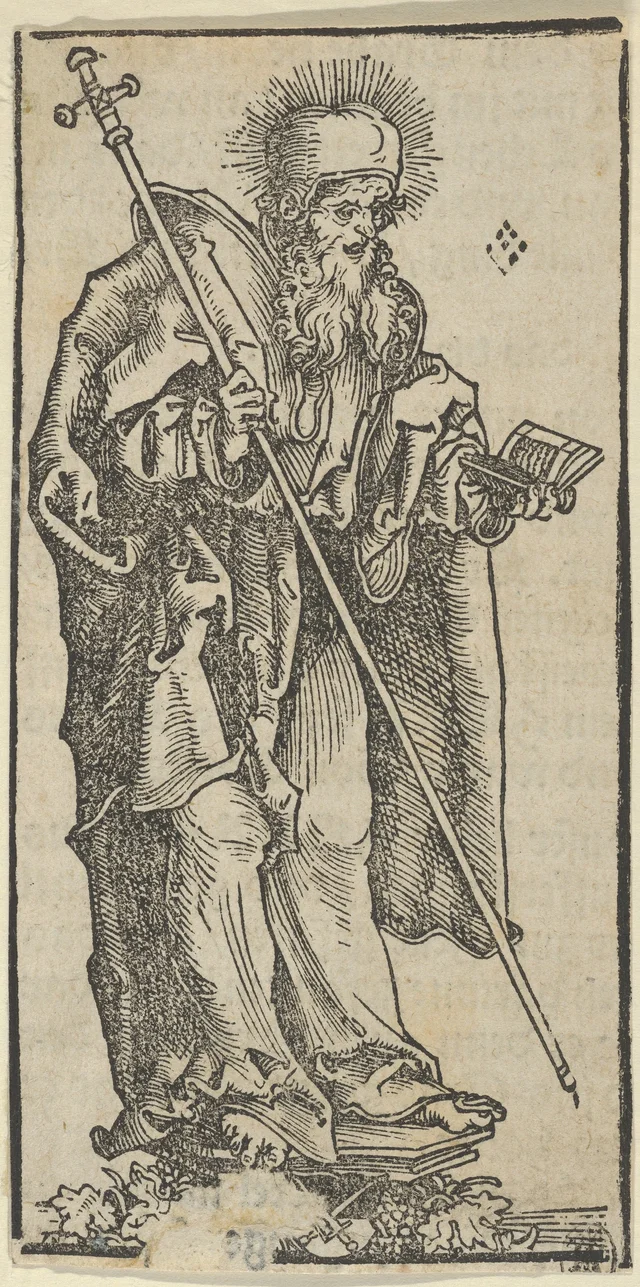 Silver Statuette of Saint Philip, from the Wittenberg Reliquaries