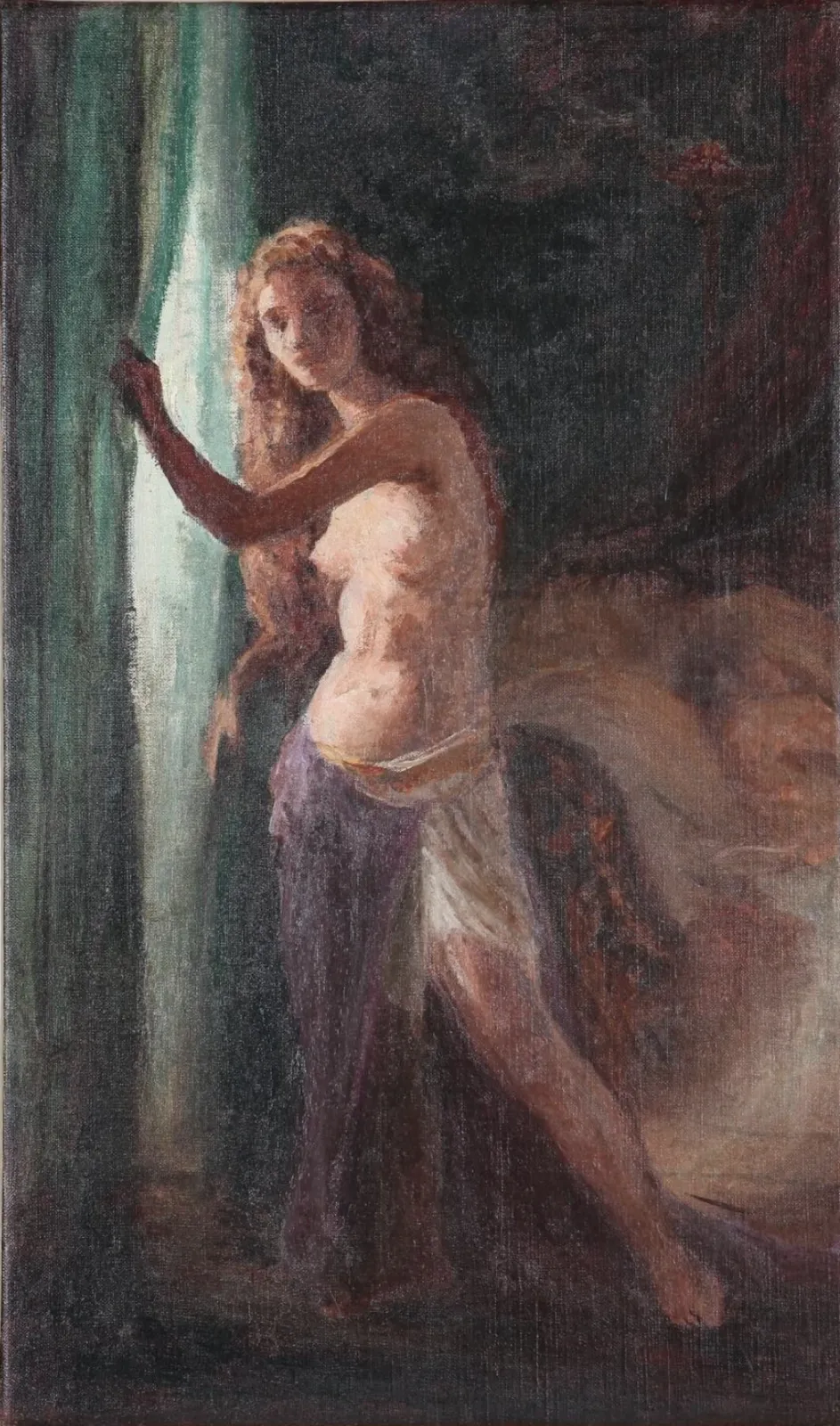 Étude pour Dalila I, Maria Pardos