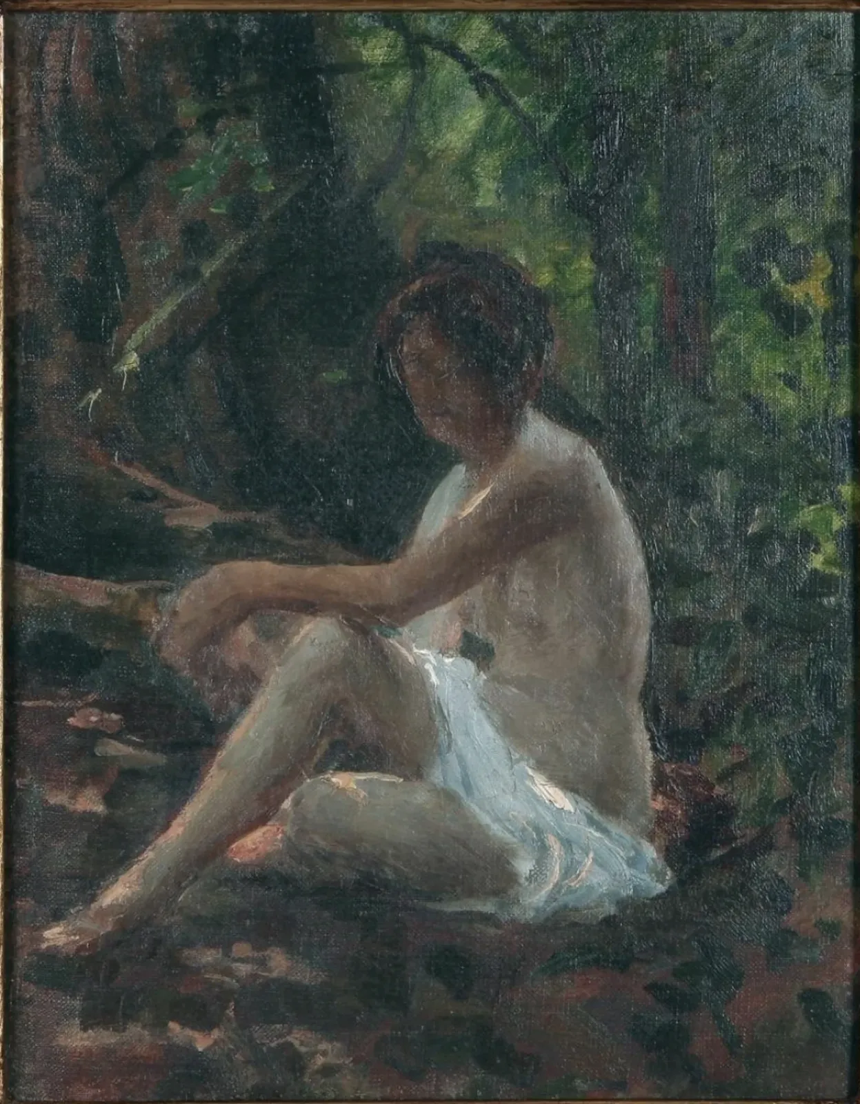 Femme dans le bois, Maria Pardos