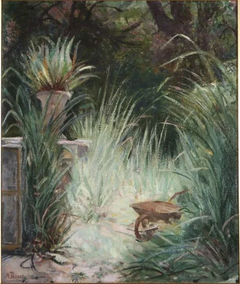 Jardin abandonné